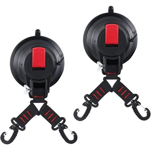 Lot de 2 Ventouses Dancrage Solides pour Voiture, Ventouse Auvent ...