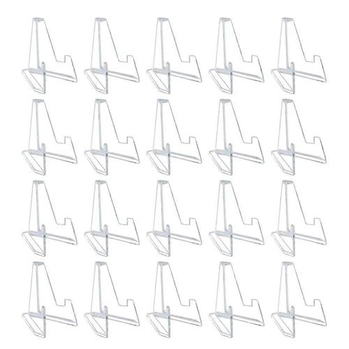 Lot De 20 Mini Prsentoir De Chevalet En Acrylique Transparent 2,2 Pouces Mini Pices De Monnaie Mdailles Affichage Chevalet Supports Mauvais