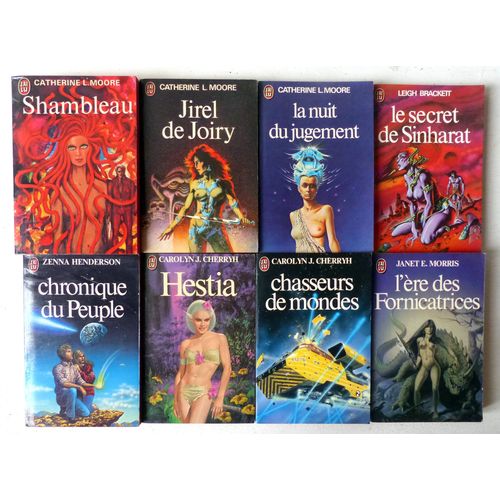 Lot De 25 Romans De Science-Fiction crits Par Des Femmes - Collection J'ai Lu Science-Fiction 1973-1992 - Cj. Cherryh, Tanith Lee, Vonda Mcintyre, Cl Moore, Janet Morris, Joan Vinge, J. Wintrebert