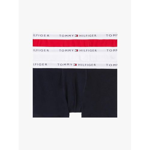 Lot De 3 Boxers Signature  Ceinture  Logo 3p Trunk/Des Sky/Primary Red/White - 4-5