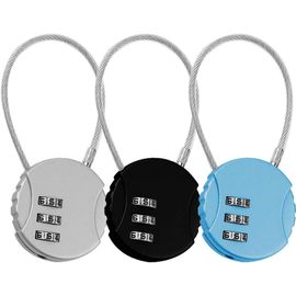 6 PCS Cable Cadenas A Code Casier, Cadenas Code, Cadenas Valise