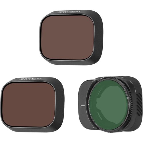Lot De 3 Filtres Nd Pour Dji Mini 3 /Mini 3 Pro Multi-Couches Compatibles Avec Les Accessoires Dji Mini 3 Pro (Cpl Nd8 Nd16) - Version Plastique[Gop6256491]