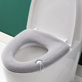 Sièges de toilette 2 pièces, coussin de siège de toilette doux