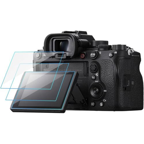 Lot de 3 protections d'cran en verre tremp A1 II compatibles avec appareil photo Sony Alpha 1 II / A7R5 A7R V, duret 9H, accessoires anti-rayures