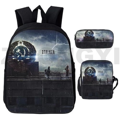 Lot De 3 Sacs  Dos Stalker 2 Heart Of Game 3d Stalker 2 Shadow Pour colier, Cartable, Trousse  Stylos, Sac  Dos Anime