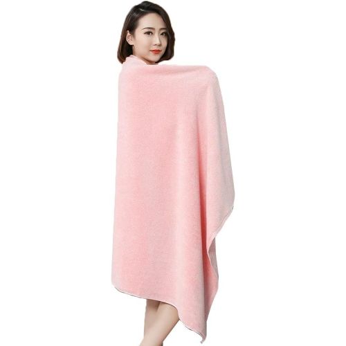 Lot De 3 Serviettes De Bain, Ensemble De Linge De Bain 100% Coton, Ensemble De Salle De Bain Trs Absorbant Pour La Maison Et Le Spa, Htel. (Color Pink, Size 90x180cm/35x71 Inches)