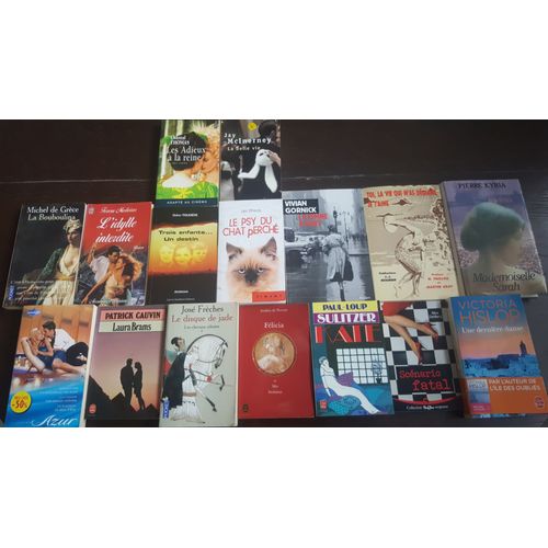 Lot De 31 Livres Romans D'amour Bestsellers En Franais Facile  Lire, Format Poche