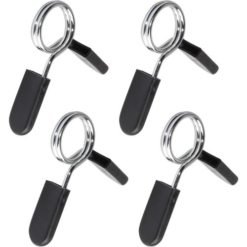 Lot De 4 Boucles D'haltre, crou Hexagonal Avec Anneau, Collier D'crou Hexagonal, Verrouillage D'haltre  Ressort, Pince Pour Barre D'haltrophilie, Accessoires D'haltres (Noir[Ela710156]
