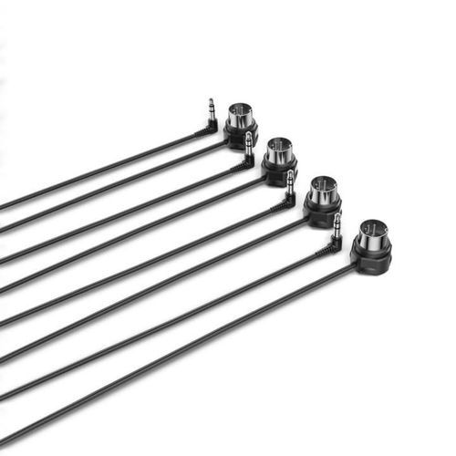 Lot de 4 cbles MIDI TRS type A (3,5 mm - 1/8