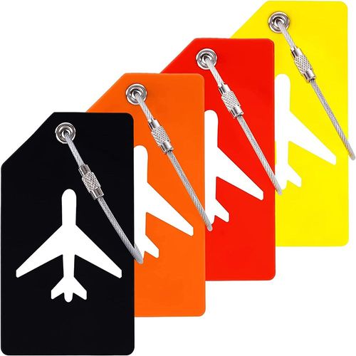 Acheter Étiquette De Bagage Large à Boucle De Croisière, 10 Pièces, Avec Porte-étiquette De Bagage, Fermeture éclair Essentiels De Croisière