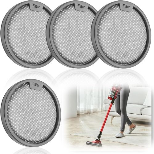 Lot de 4 pr-filtres HEPA de rechange pour aspirateur Dreame T10 T20 T30 Compatible avec Xiaomi G9 G10 Filtre lavable et rutilisable