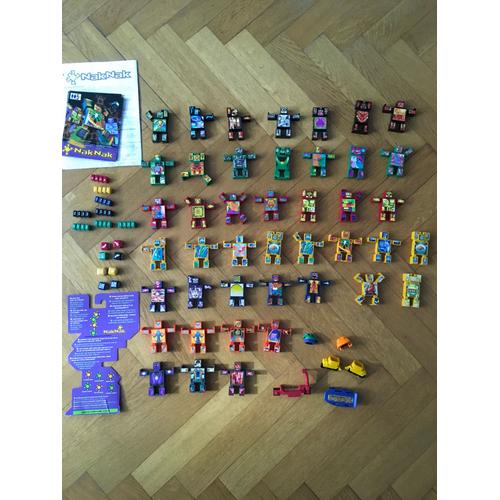 Lot De 44 Figurines Naknak Hasbro Et Accessoires