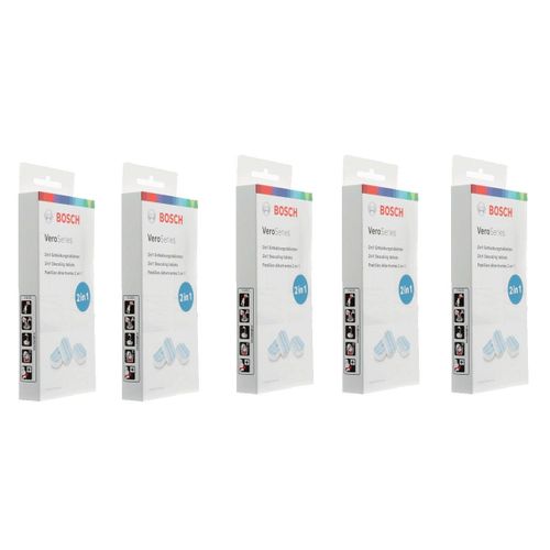 Lot de 5 botes tablettes dtartrage Cafetire Expresso (00312093 BOSCH)