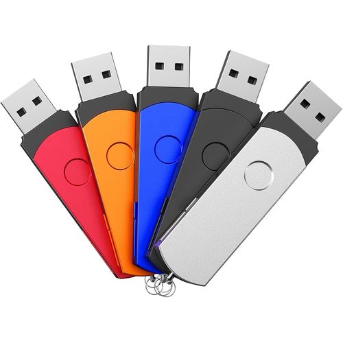 Lot De 5 Cls Usb 32 Go Flash Drives Stockage Rotation Disque Mmoire Stick Pendrive Multi Colors Clef Usb 32 Go By[X477]