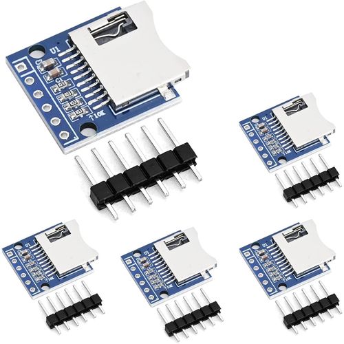 Lot De 5 Modules De Carte Micro Sd - Module D'Extension De Mmoire Pour Arduino[MEM6171211]