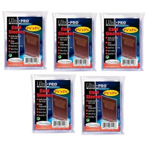 Lot De 500 Protge-Carte Transparents Ultra Pro Card Sleeves (5 Paquets De 100)