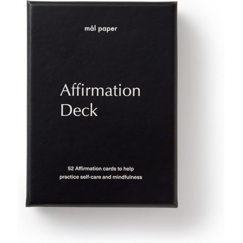 Lot De 52 Cartes D'affirmation Mal Paper,Idal Pour Les Dfis De Pleine Conscience, Les Cartes Inspirantes Et Comme Outil De Pense Positive,Cadeau De Carte De Gratitude Pour Homme Et Femme.[G902]
