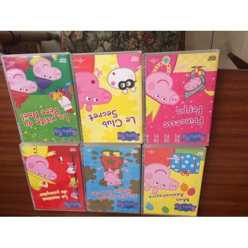 Lot De 6 Dvd Peppa Pig