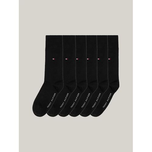 Lot De 6 Paires De Chaussettes En Coton Th Men Sock 6p Ecom/Black - 39-40