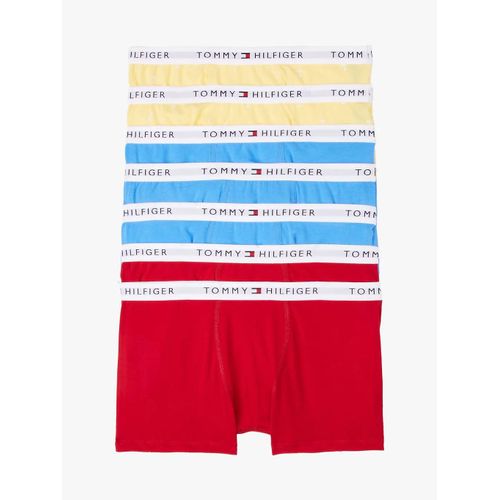 Lot De 7 Boxers Signature 7 Pk Trunk Print/Blue Spell/Med Red/Citronella - 8-10