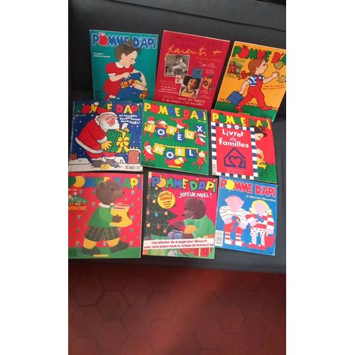Lot De 7 Pomme D'api Et 1 Pomme D'api Parents +.