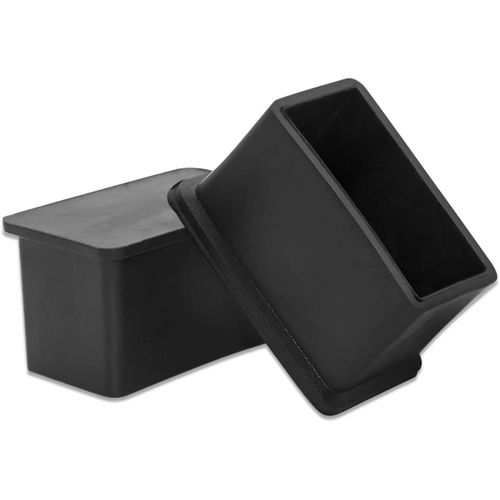 Lot De 8 Capuchons Rectangulaires En Pvc Non Marquants Pour Pieds De Chaise, Pieds De Chaise, Housses De Sol Pour Meubles De Table, 20 X 30 Mm (13/16