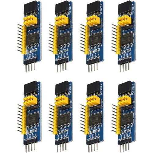 Lot de 8 cartes d'extension IO PCF8574 IO Expander I2C Bus Module de dveloppement PCF8574 adapt pour Arduino