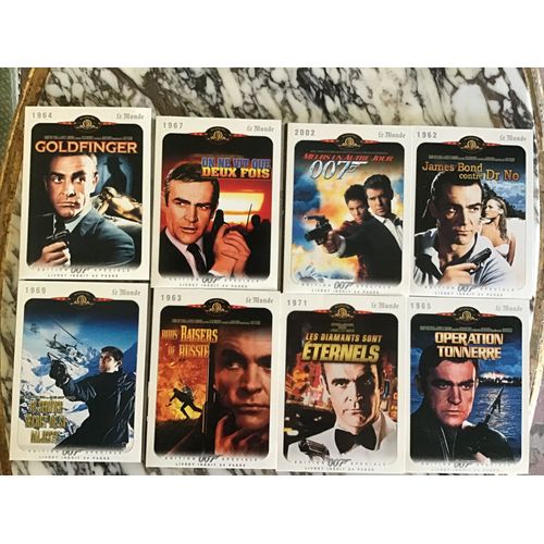 Lot De 8 Dvd James Bond 007 - Edition Speciale