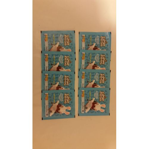 Lot De 8 Pochettes Lapins Crtins (Carrefour)