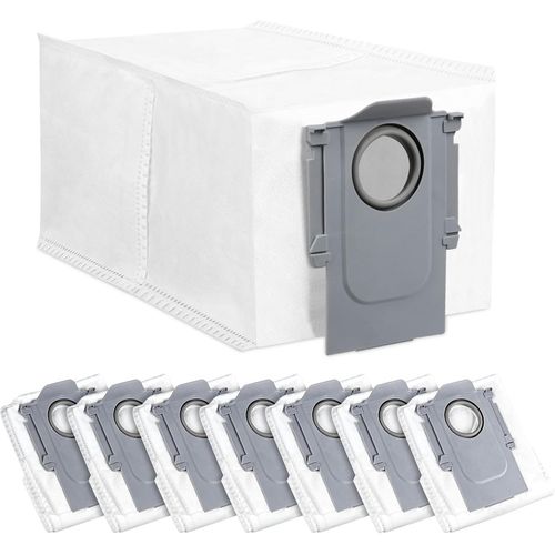 Lot De 8 Sacs  Poussire Pour Robot Roborock Q Revo, Grande Capacit De 2,7 L, Pices De Rechange Uniques[SSE7110680]