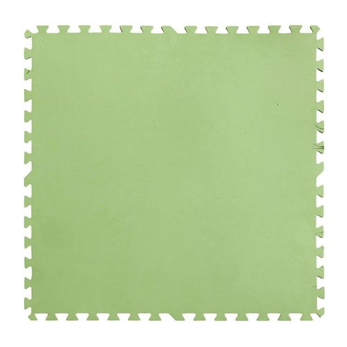 Lot De 9 Dalles De Protection De Sol Pour Piscine Vertes - Gr