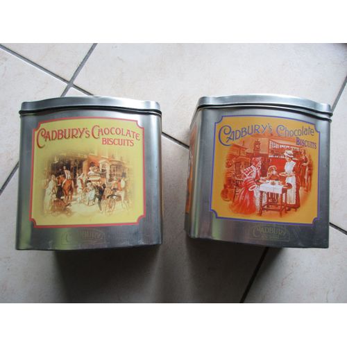 Lot De Deux Botes Collection Cadbury's