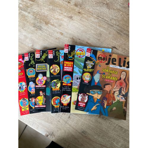 Lot De Revues Moi Je Lis 8-12 Ans