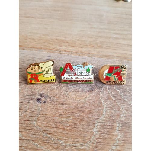 Lot Pin's Auchan Noyelles Godault