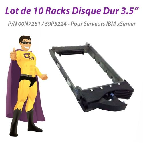Lot x10 Racks 3.5