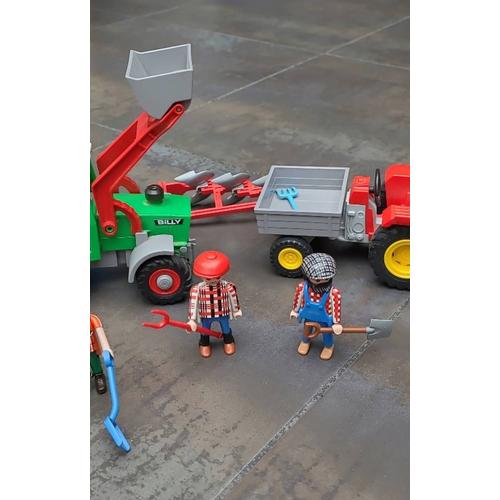 Lots De Jouets Anciens Playmobil - A La Ferme !