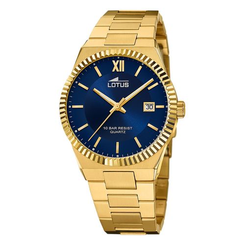 Montre Homme Lotus Acier Inoxydable Or Montre-Bracelet Lotus Classic Ul18837/2