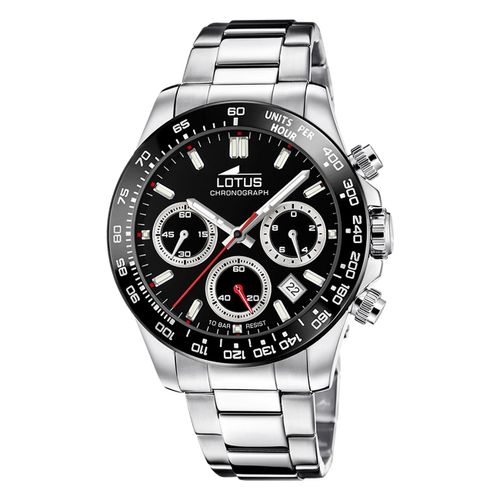Montre Homme Lotus Acier Inoxydable Argent Montre-Bracelet Lotus Classic Ul18912/6