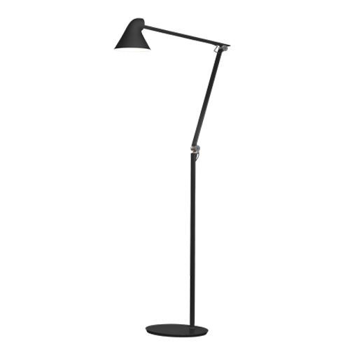 Louis Poulsen Lampadaire Njp (Noir 2700k - Aluminium)