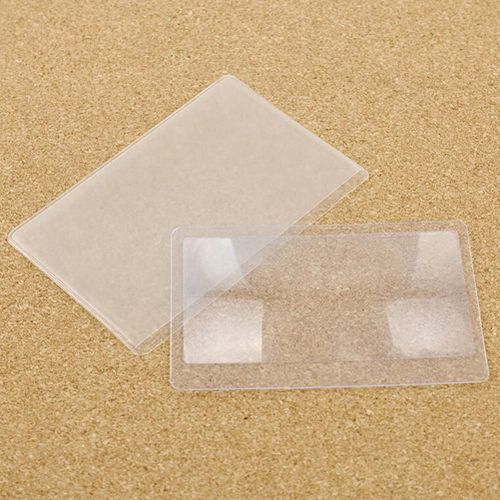 Loupe Portable Au Format Carte De Crdit, Mini Loupe Outils De Lecture Pour La Lecture De Nuit 10 Pices/Lot