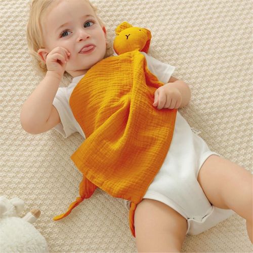 Loveys Pour Bbs Couverture Lovey En Mousseline Personnalise Brode Personnalise Couverture De Scurit Pour Bb Lapin Doudou Avec Nom, B