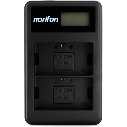 Lp-E6 Double Canal Lcd Usb Chargeur Pour Canon Eos 5D Mark Ii, Eos 5D Mark Iii, Eos 5D Mark2, Eos 5Ds, Eos 5Ds R, Eos 60D, Eos 60Da, Eos 6D, Eos 70D, Eos 7D, Eos 7D Mark Ii Et Plus[GOP6255020]