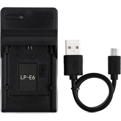 Lp-E6 Usb Chargeur Pour Canon Eos 5d Mark Ii,Eos 5d Mark Iii,Eos 5d Mark2,Eos 5ds,Eos 5ds R,Eos 60d,Eos 60da,Eos 6d,Eos 70d,Eos 7d,Eos 7d Mark Ii Camra Et Plus