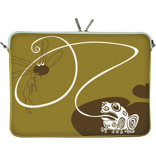 Ls147-15 Frog King Designer Notebook Sleeve Housse Pour Ordinateur Portable 15,4