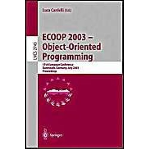 Ecoop 2003 - Object-Oriented Programming   de Luca Cardelli  Format Broch 