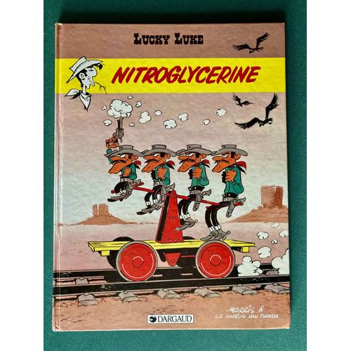 Lucky Luke - Nitroglycrine - E.O.   de Morris  Format Cartonn 