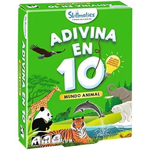 Ludilo - Devinez Dans 10! Monde Animal | Jeux ducatifs 6 Ans | Jeux De Socit Enfants 6 Ans | Jeu De Socit | Jeux De Socit