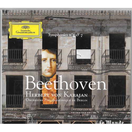 Ludwig Van Beethoven (1770-1827) : Symphonie N5 En Ut Mineur Op 67 Du Destin Schicksal Symphonie N7 En La Majeur Op 92 Apothose De La Danse Par Berliner Philharmoniker Dir Herbert Von Karajan - Ludwig Van Beethoven : Symphonie N5 En Ut Mineur Op 67 Du Destin Schicksal Symphonie N7 En La Majeur Op 92 Apothose De La Danse Par Orchestre Philharmonique De Berlin Dir Herbert Von Karajan