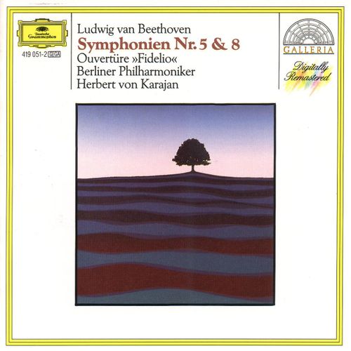 Ludwig Van Beethoven (1770-1827) : Symphonie N5 En Ut Mineur Op 67 Du Destin Schicksal Symphonie N8 En Fa Majeur Op 93 Fidelio Op 72b Ouverture Par Berliner Philharmoniker Dir Herbert Von Karajan - Ludwig Van Beethoven : Symphonie N5 En Ut Mineur Op 67 Du Destin Schicksal Symphonie N8 En Fa Majeur Op 93 Fidelio Op 72b Ouverture Par Orchestre Philharmonique De Berlin Dir Herbert Von Karajan
