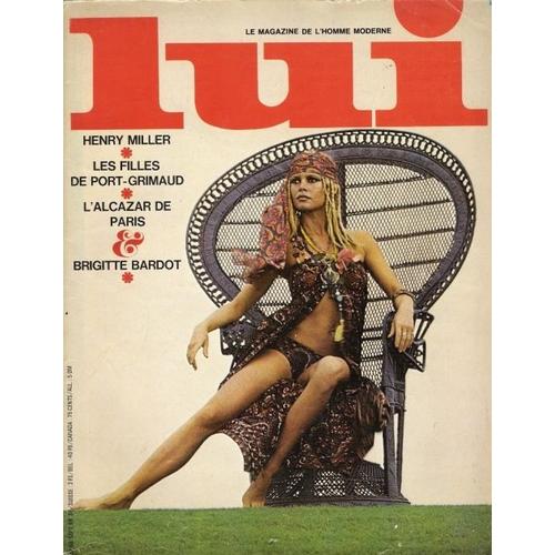 Lui, Le Magazine De L'homme Moderne ,Lui  N 68 : Brigitte Bardot - Henry Miller - Les Filles De Port-Grimaud - L'alcazar De Paris
